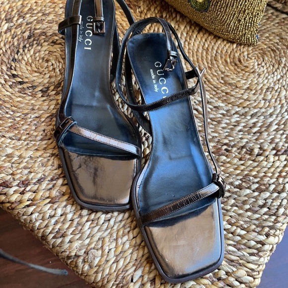 “Brand New” Authentic Gucci Heeled Sandals - Picture 3 of 11